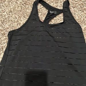 ZYIA black Havana tank size medium